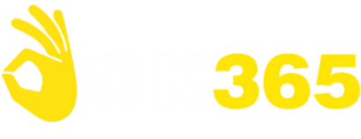 Biểu trưng thương hiệu Ok365 và cổng thông tin game online